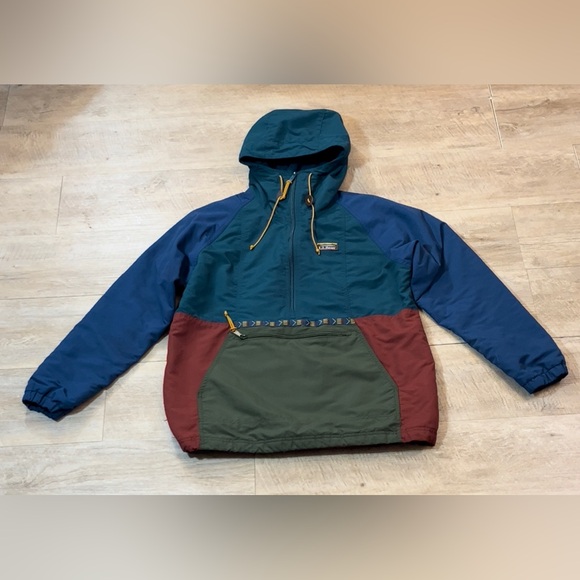 L.L. Bean Women's Mountain Classic Anorak Jacket Size Medium - Picture 3 of 8